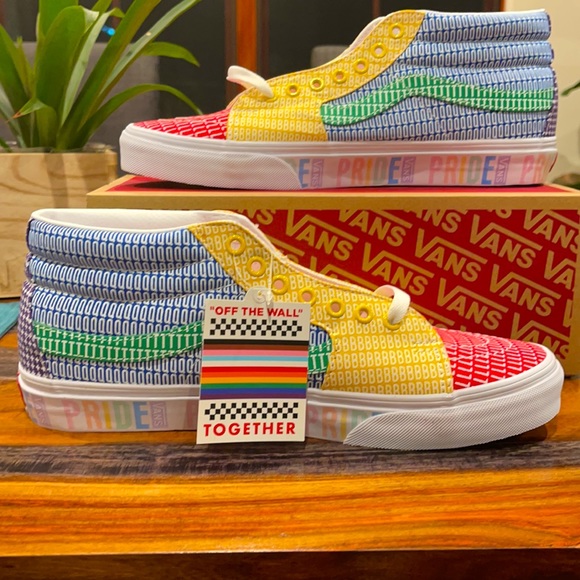 Vans Other - Vans SK-8 Pride Sneakers size 10.5. So GORGEOUS!!